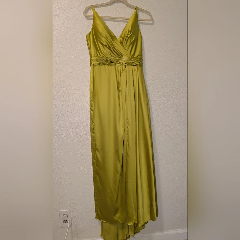 MACDUGGAL WRAP DRAPED GOWN SIZE 8 - Picture 4 of 11